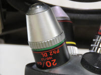 Nikon TMS Inverted Phase Contrast Microscope w/ 4x 10x 20x Ph DL