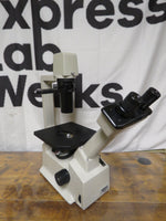 Nikon TMS Inverted Phase Contrast Microscope w/ 4x 10x 20x Ph DL