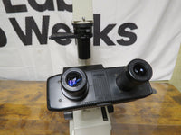 Nikon TMS Inverted Phase Contrast Microscope w/ 4x 10x 20x Ph DL