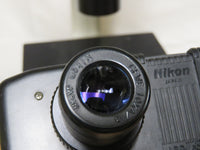Nikon TMS Inverted Phase Contrast Microscope w/ 4x 10x 20x Ph DL