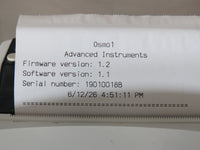 Advanced Instruments OSMO1 Osmometer w/ PRINTER - Exceptional Condition #2