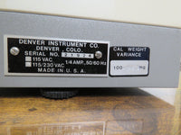 Fisher Scientific Denver Instrument A-250 Gram Balance Scale Verified 250g 0.1mg