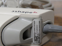 (2) 3Shape Trios 3 Wired Scanners with (1) Base - Parts / Repair - Cracked Lens
