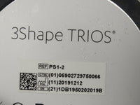 (2) 3Shape Trios 3 Wired Scanners with (1) Base - Parts / Repair - Cracked Lens