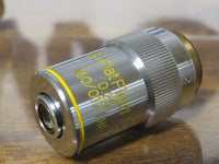 (3) Microscope Objectives Meiji S. Flatfield 10 and 40 & S. Plan 100X