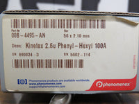 Kinetex 2.6 µm Phenyl-Hexyl 100 A, LC Column 50 x 2.1 mm, Ea , Used
