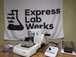 #1 2014 Leica RM2255 Fully Automated Rotary Microtome w/ Remote control & Foot Pedal