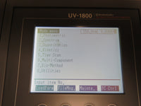 Shimadzu UV-1800 Double Beam UV/Visible Scanning Spectrophotometer - Tested