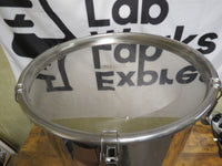 EAGLE CTH-565 140 Liter 316L Stainless Steel Container Vessel & Clip Down Lid