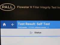 2022 Palltronic Pall Flowstar V Filter Integrity Test Instrument