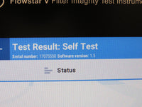 2022 Palltronic Pall Flowstar V Filter Integrity Test Instrument