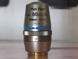 Nikon Plan Fluor ELWD 60x/0.70  ∞/0.5-1.5 Microscope Objective Lens WD 2.1-1.5