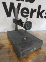 Mitutoyo 543-256 Digimatic Indicator, mounted on 517-895 Presision Granite Stand