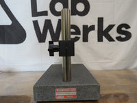 Mitutoyo 543-256 Digimatic Indicator, mounted on 517-895 Presision Granite Stand
