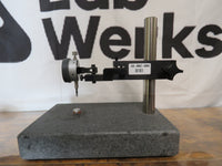 Mitutoyo 543-256 Digimatic Indicator, mounted on 517-895 Presision Granite Stand