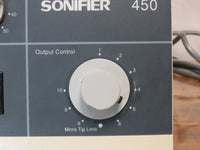 Branson Sonifier 450 Ultrasonic Cell Disruptor Homogenizer 102 Converter/Horn