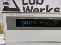 #2 Agilent N3300A DC Electronic Load Mainframe w/ N3304A 60V/60A Module - Tested