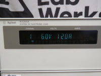 #3 Agilent N3300A DC Electronic Load Mainframe w/ N3306A 60V/120A Module 600W
