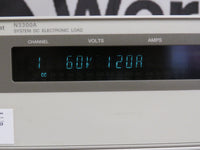 #5 Agilent N3300A DC Electronic Load Mainframe w/ N3306A 60V/120A Module 600W