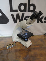 Leica DM750 Microscope w/ Objective Lens 4x 10x 20x 40x
