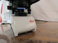 Leica DM750 Microscope w/ Objective Lens 4x 10x 20x 40x