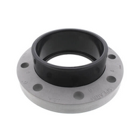 SPEARS 854-080 Flange: 8 in Fitting Pipe Size, Schedule 80, Socket, 150 psi, Gray