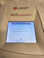 Beckman DU730 UV-Vis Spectrophotometer, good working condition, 7 Position