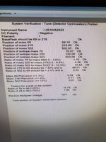HP Agilent 6890N GC G2578A 5973N Standard Turbo EI MSD, S/SL, ALS, tune report