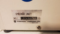 Shimadzu Syringe Unit for use with SIL-10A