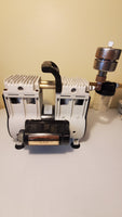 Welch Oil-Less 1/3 HP Piston Dry Laboratory Vacuum Pump, 2585Z-50 115VAC