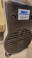 Welch Oil-Less 1/3 HP Piston Dry Laboratory Vacuum Pump, 2585Z-50 115VAC