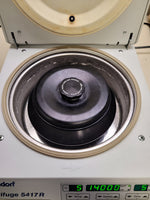 Eppendorf 5417R Refrigerated Centrifuge w/ F-45-30-11 Rotor, good functional condition