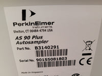 Perkin Elmer AS 90Plus Autosampler Analyst 100/300 AA, Optima ICP-OES, ELAN ICP-MS