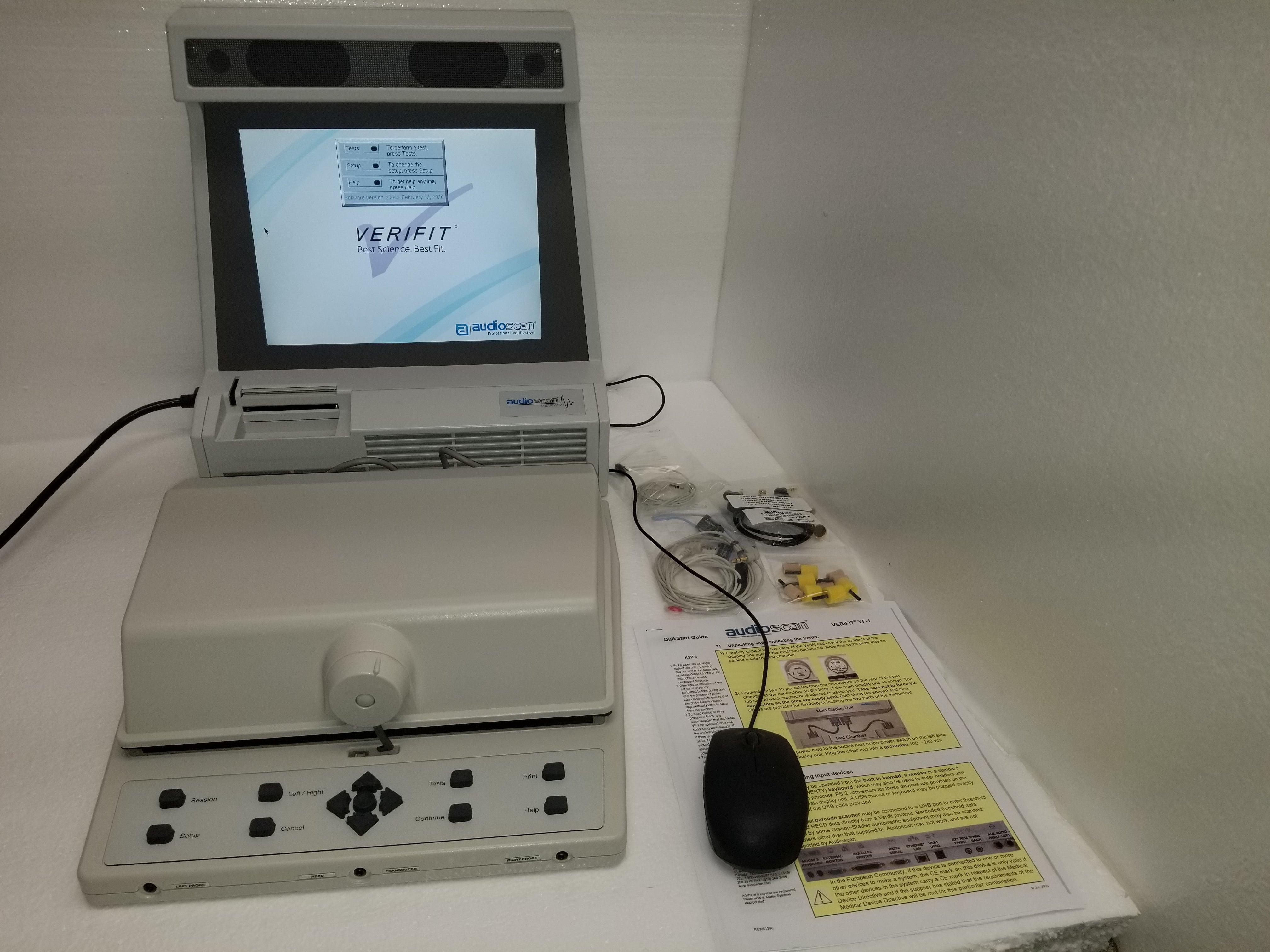 Audioscan Verifit 1 Real Ear Hearing Aid Analyzer with 2020 Software ...