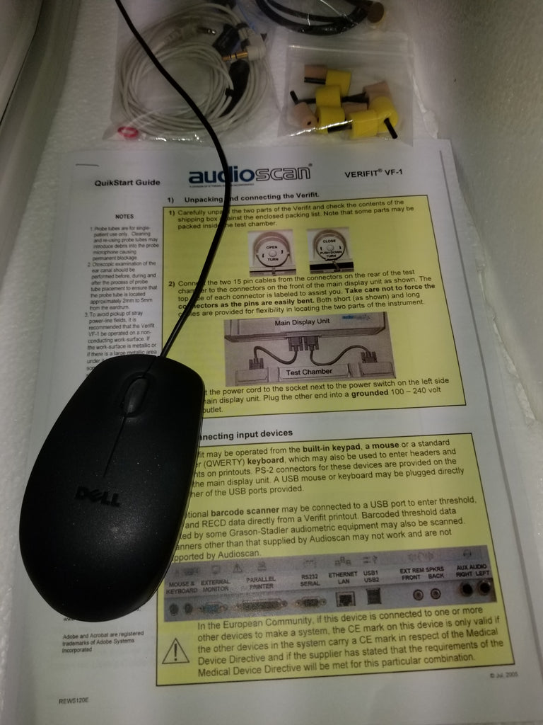 Audioscan Verifit 1 Real Ear Hearing Aid Analyzer with 2020 Software ...