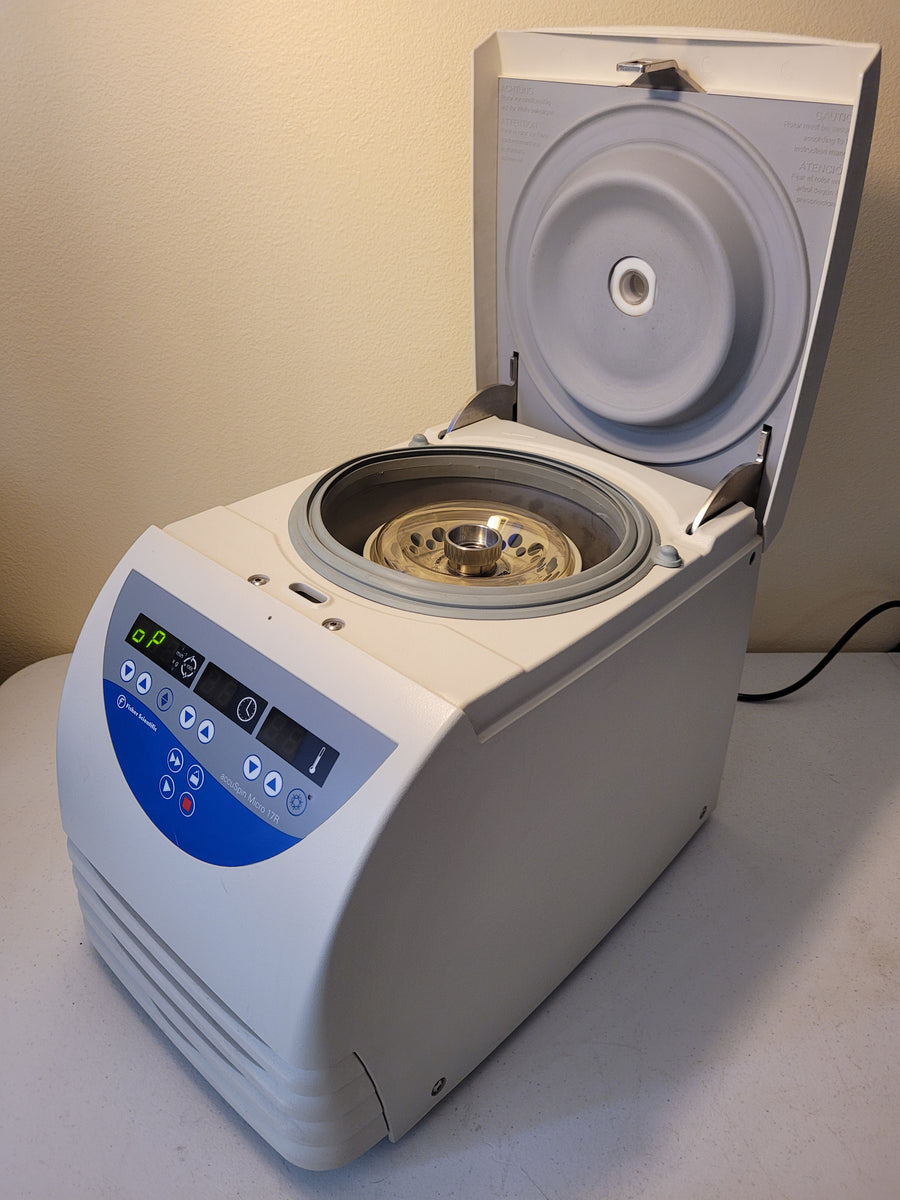 Fisher Scientific accuSpin Micro 17R centrifuge w/ dual row rotor - Ex ...
