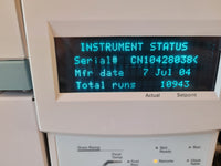 Agilent 6890N GC ALS equipped FID S/SL Gas Chromatograph, Low Runs
