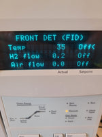 Agilent 6890N GC ALS equipped FID S/SL Gas Chromatograph, Low Runs