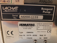 Ismatec ISM995A Digital Peristaltic pump 16-Channel Lachat RP-100 Reagent pump