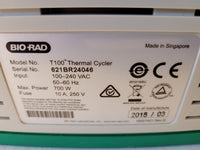 Bio Rad T100 PCR Thermal Cycler 96-well Thermocycler, low hours, Warranty!