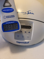 Eppendorf 5452 MiniSpin Micro 110 Volt Centrifuge w/ F45-12-11 Rotor & Lid, Warranty