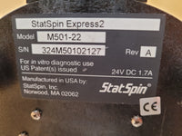 Statspin Express 2 primary tube centrifuge, good condition