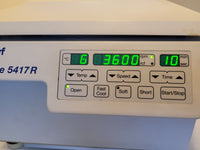 Eppendorf 5417R Refrigerated Centrifuge w/ F-45-24-11 Rotor, good condition