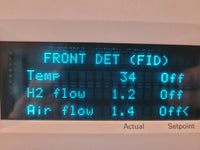 HP / Agilent 6890 Plus FID S/SL Gas Chromatograph, low runs, clean unit