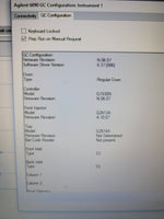 Agilent 6890N GC ALS equipped single FID dual S/SL Gas Chromatograph