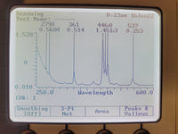 Thermo Scientific Genesys 10S UV-Vis Spectrophotometer, low usage, tested