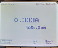 Thermo Scientific Genesys 10S UV-Vis Spectrophotometer, low usage, tested