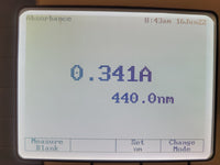 Thermo Scientific Genesys 10S UV-Vis Spectrophotometer, low usage, tested