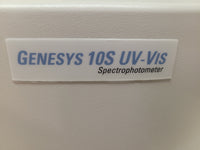 Thermo Scientific Genesys 10S UV-Vis Spectrophotometer, low usage, tested