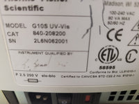 Thermo Scientific Genesys 10S UV-Vis Spectrophotometer, low usage, tested